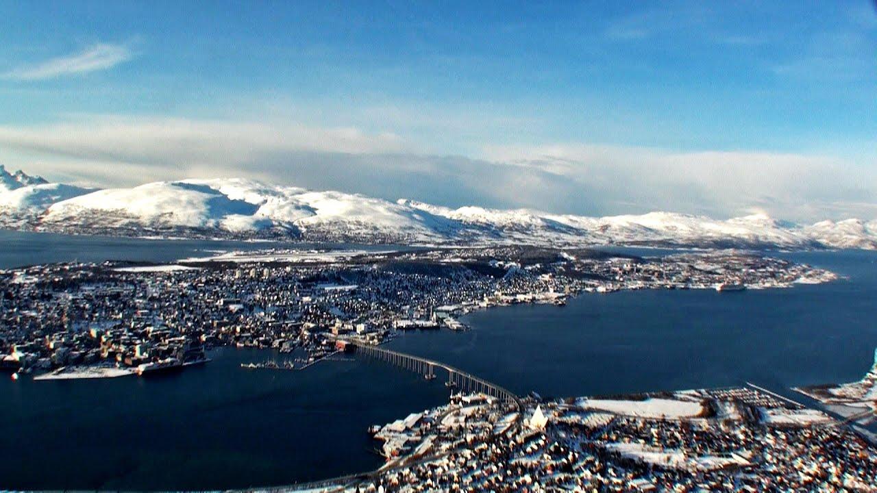 Group of Tromso Norway The City