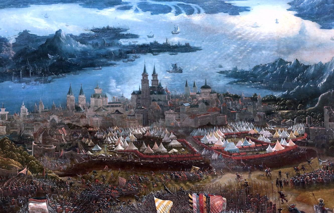Wallpaper picture, Regensburg, The Battle of From, Albrecht