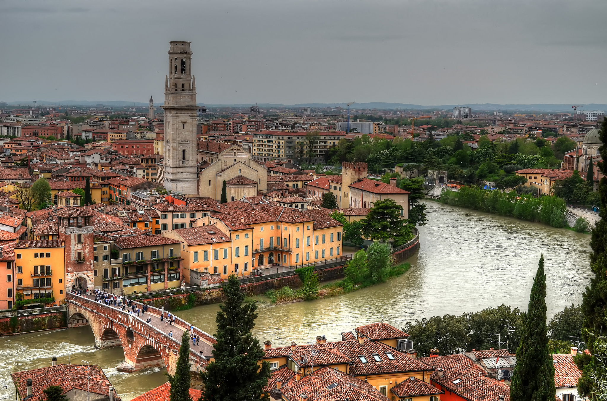 Verona, Italy HD Wallpaper
