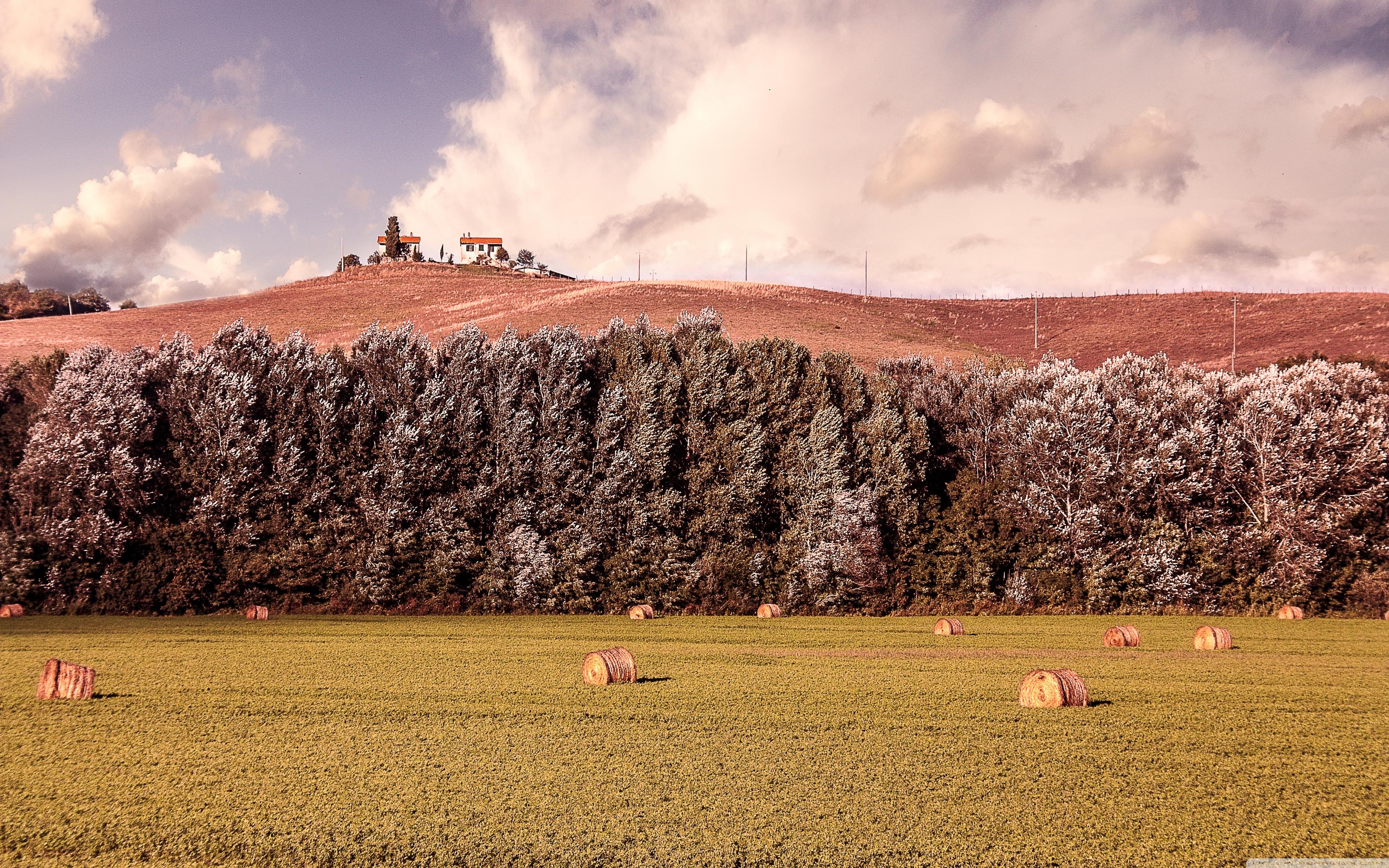 Tuscany Countryside Landscape, Italy ❤ 4K HD Desktop Wallpaper