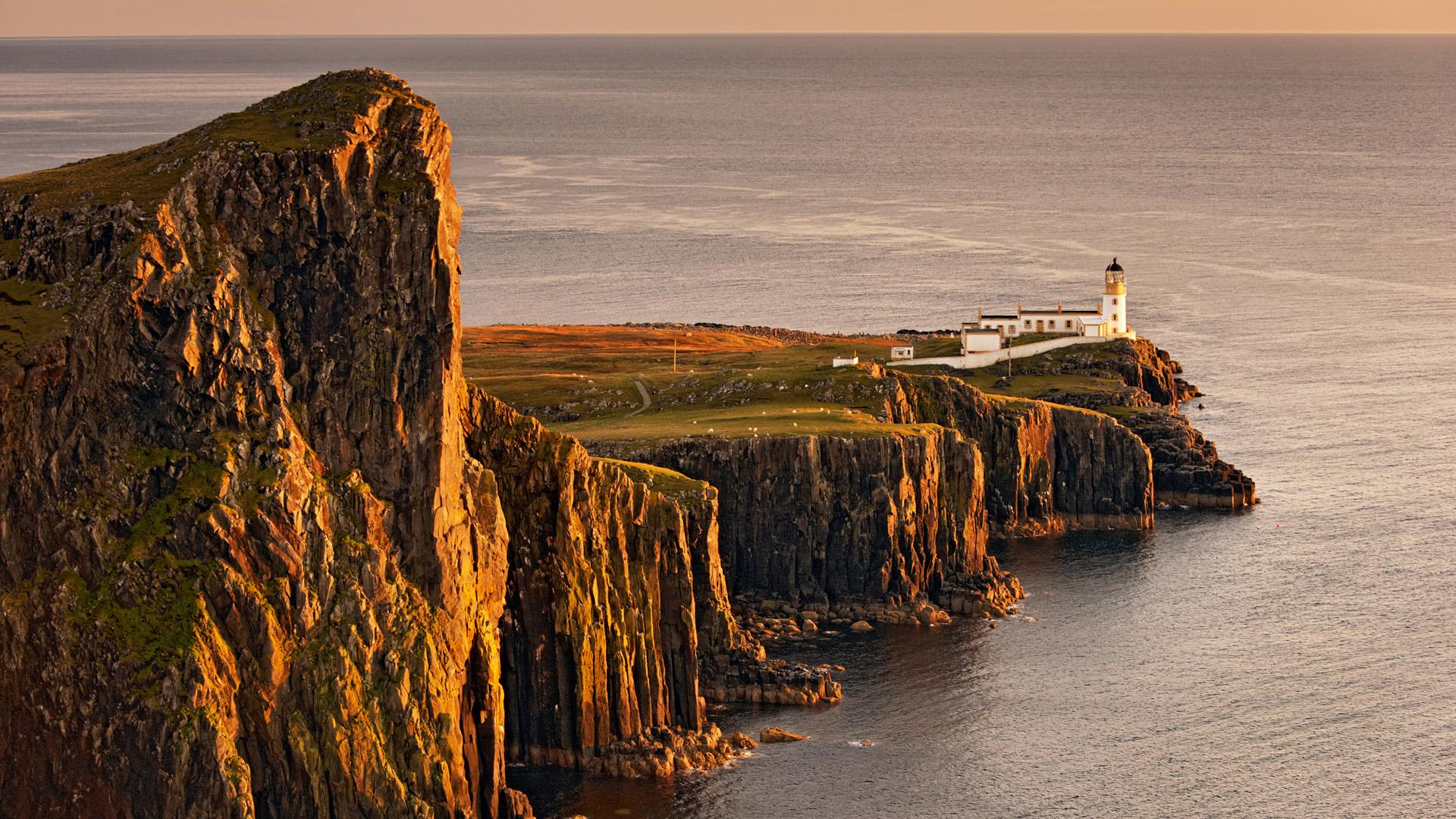 Neist Point Lighthouse, Isle of Skye, Inner Hebrid by © Lloyd