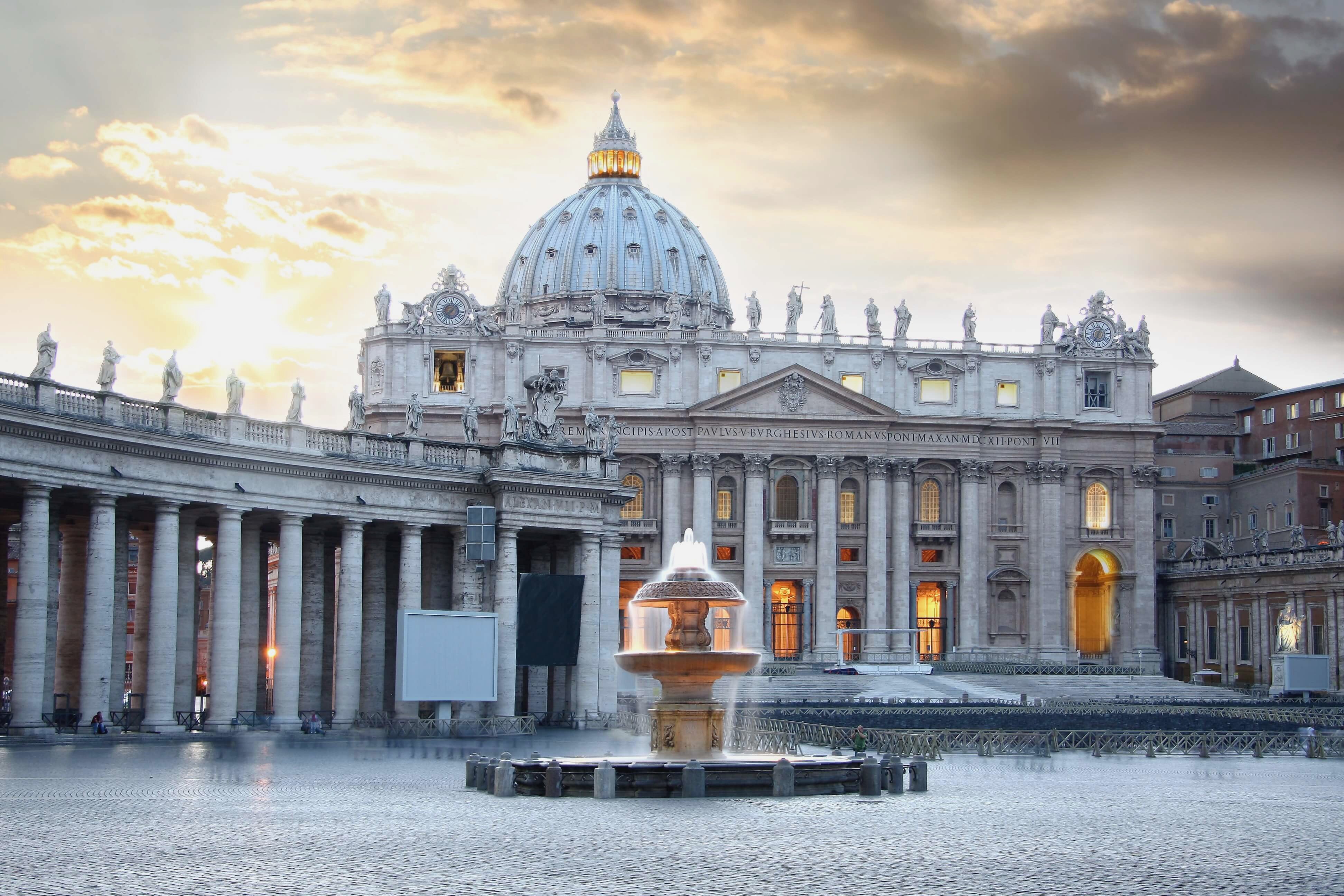St Peters Cathedral Aesthetic St Peters Basilica HD Wallpaper