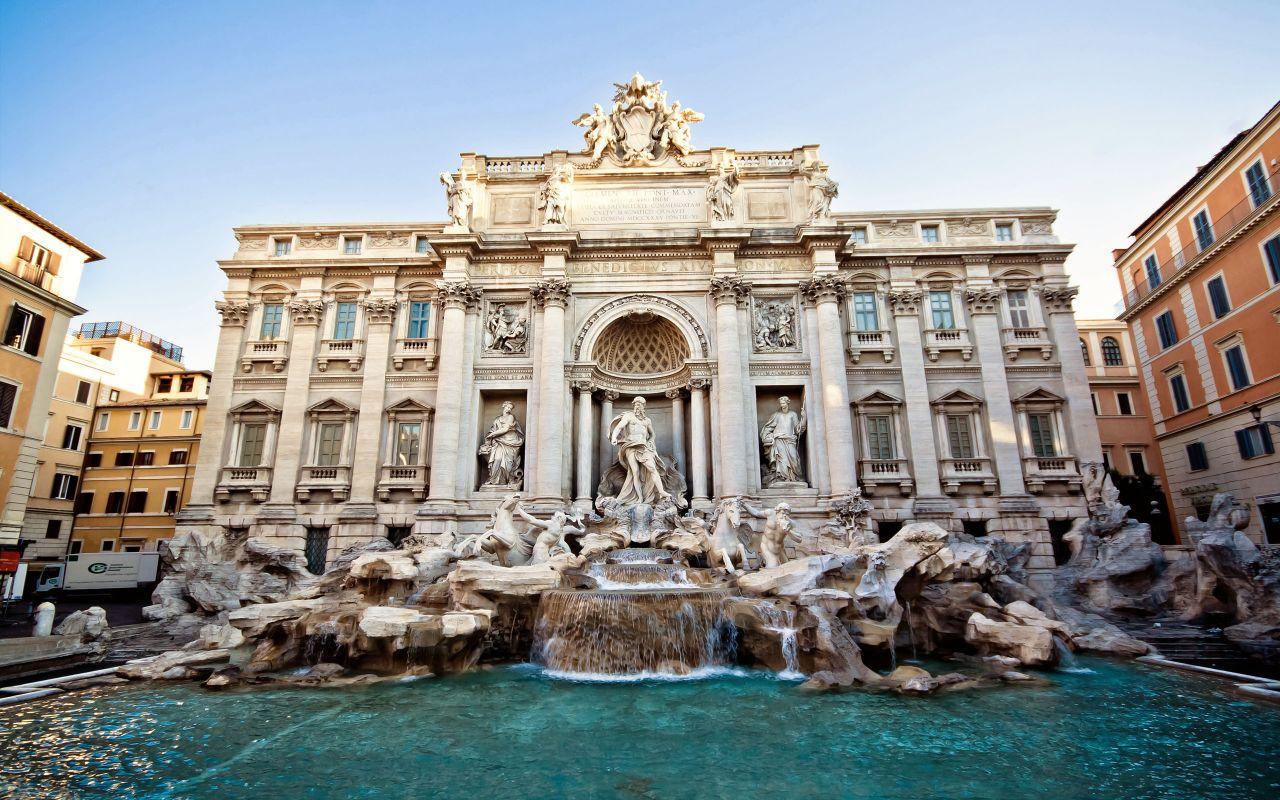 Trevi Fountain Wallpaper and Background Image