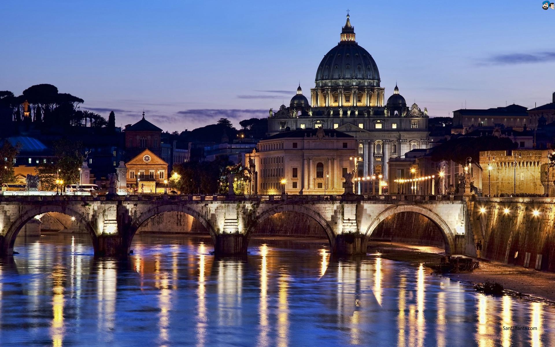 St. Peter`s Basilica in Rome, Italy