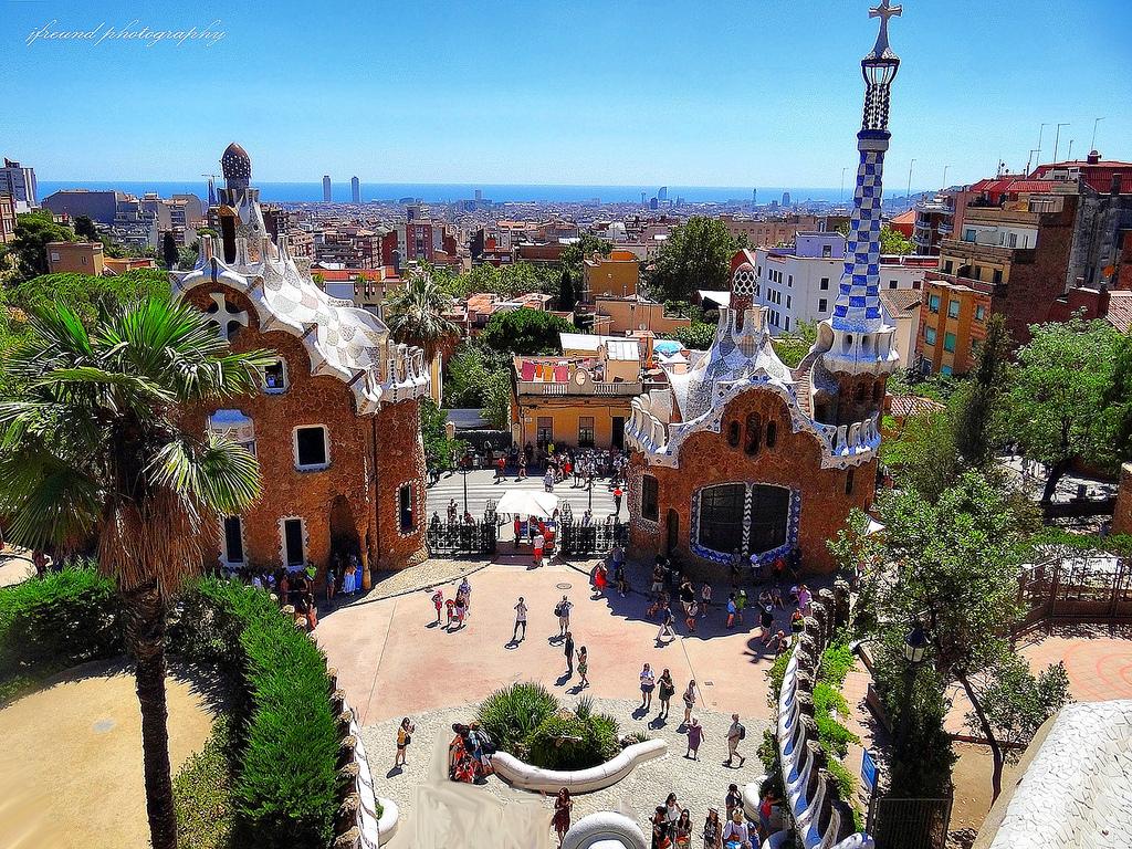 Park Güell (II), Gaudi's masterpiece. The park