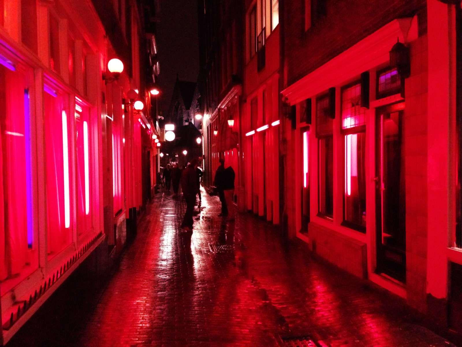 Inside Amsterdam's Red Light District. The Wild Party