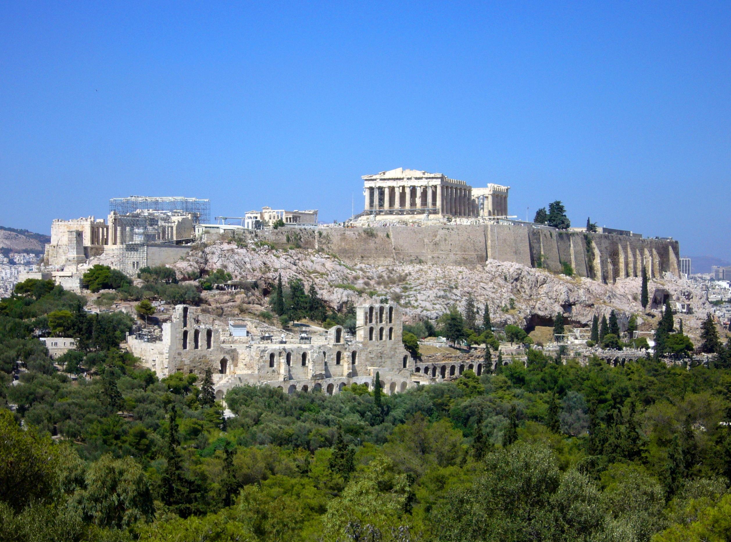 October 2015 Acropolis Desktop Wallpaper