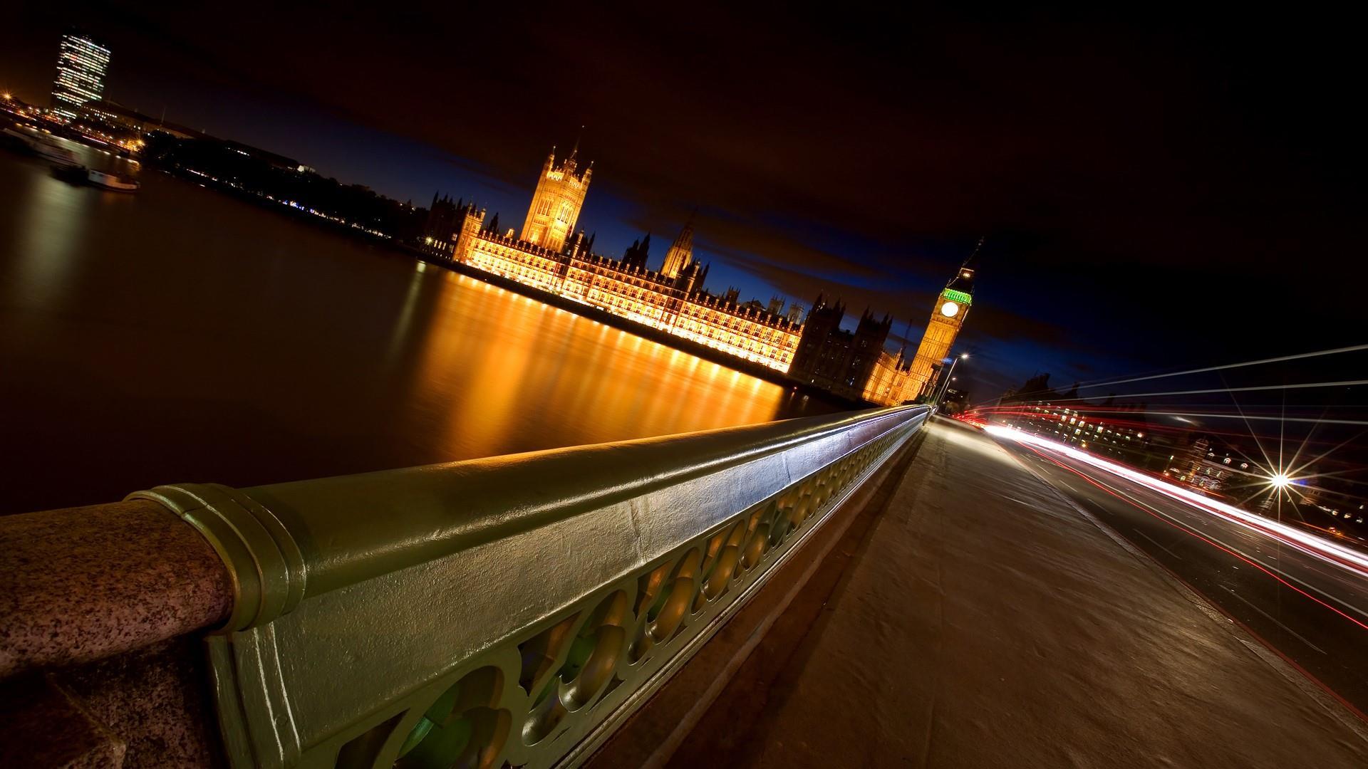 Houses Of Parliament And Big Ben At Night- London HD Wallpaper