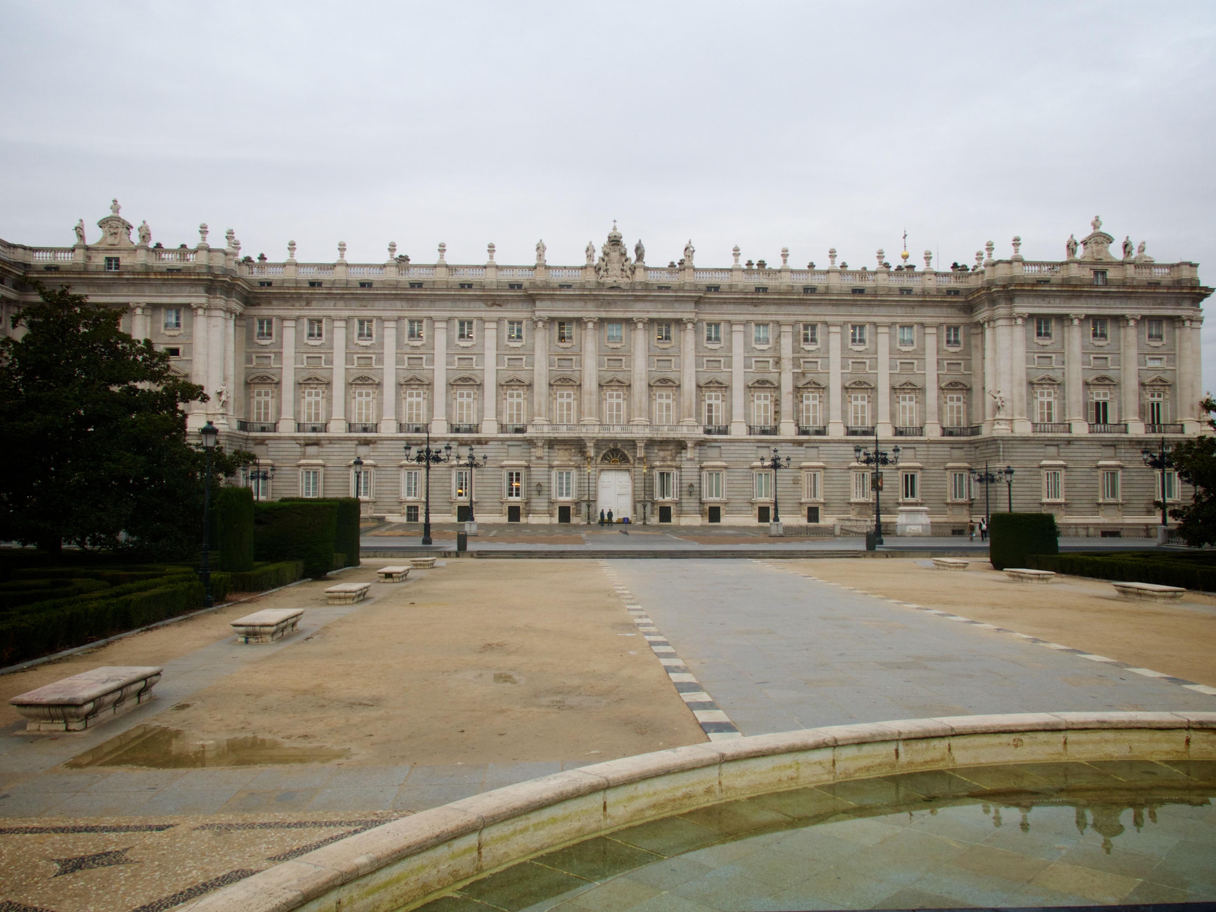 Royal Palace of Madrid from Plaza de Oriente