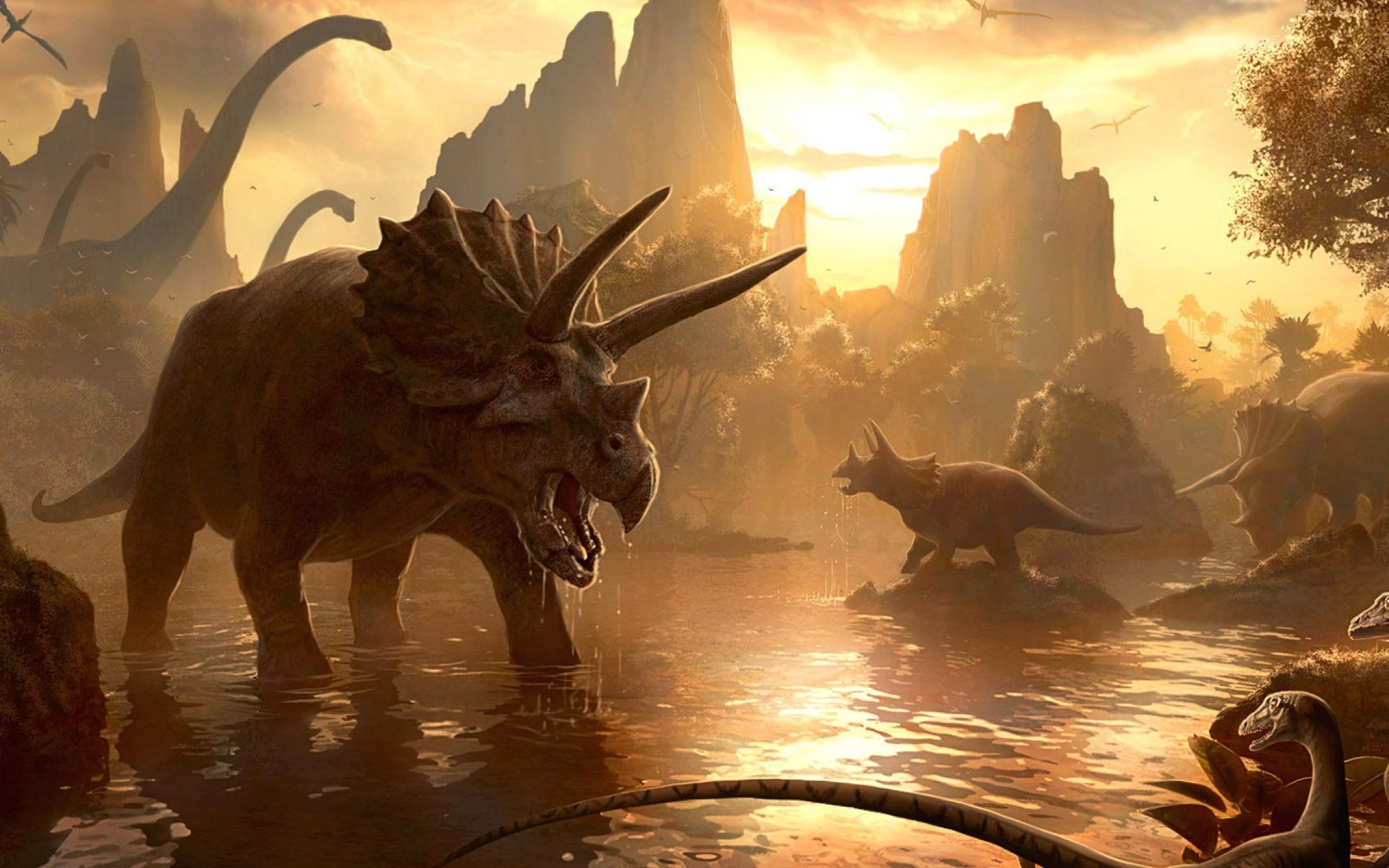 Android Wallpaper: Walking with Dinosaurs