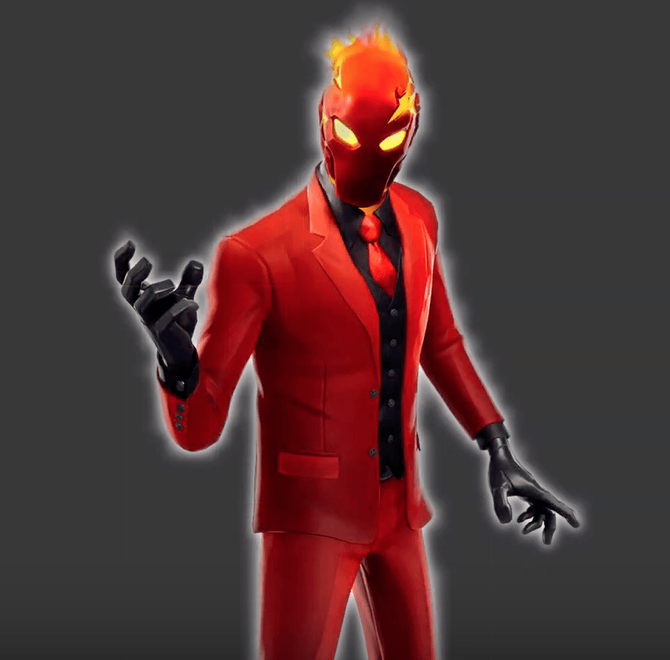 Evil Suit Fortnite wallpaper