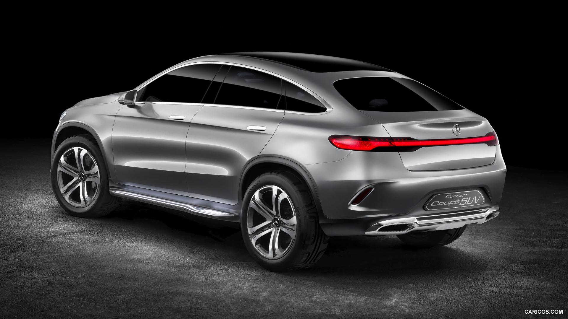 Mercedes Benz Coupe SUV Concept. HD Wallpaper