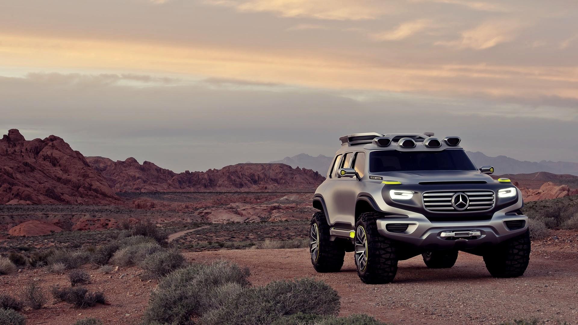 Cars, Desert, Concept Cars, SUV, Offroad, Mercedes Benz, Mercedes