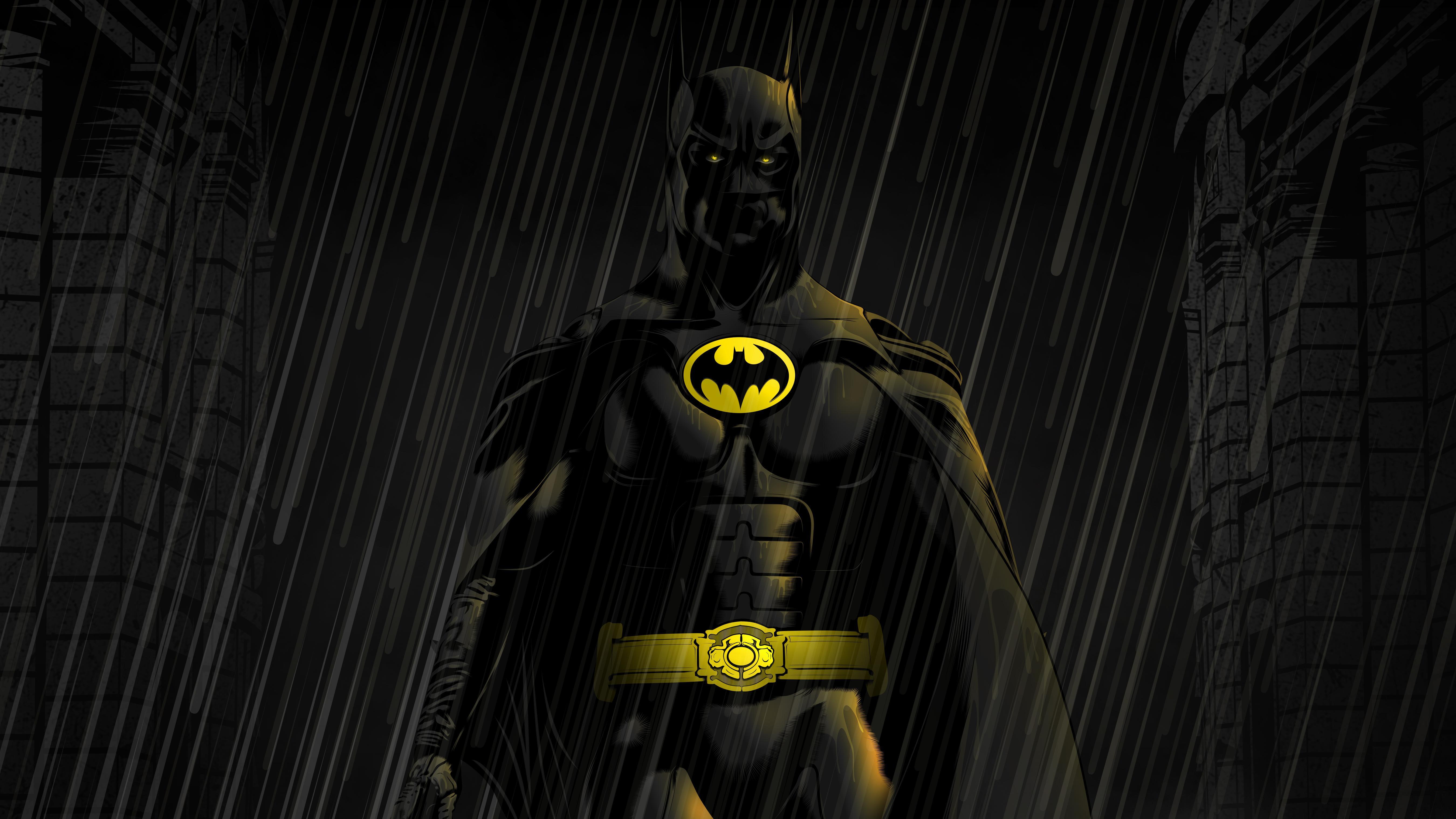 Batman Michael Keaton, HD Superheroes, 4k Wallpaper, Image