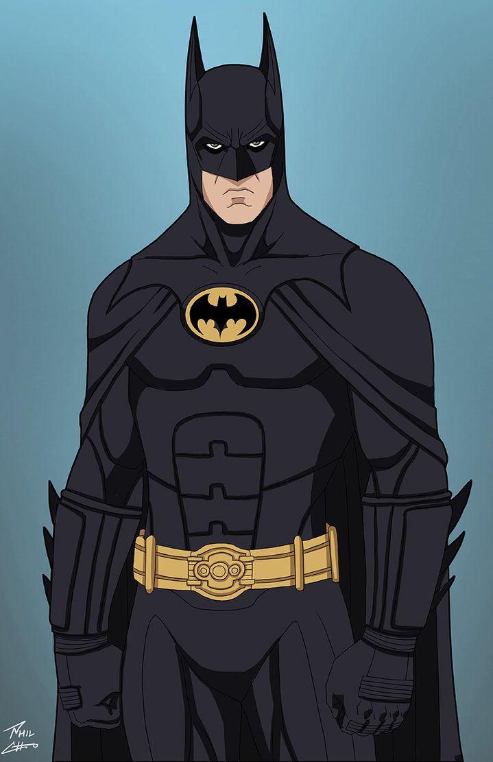Batman (Michael Keaton, Mark II). DC Superheroes Wallpaper