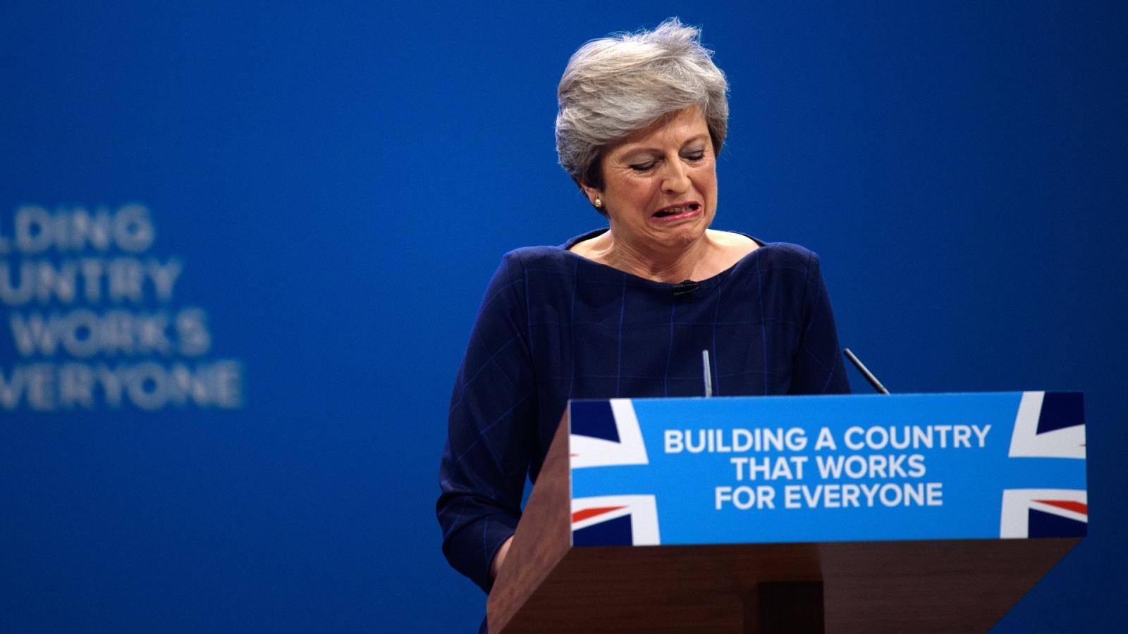 Theresa May could have delivered a speech to save Britain