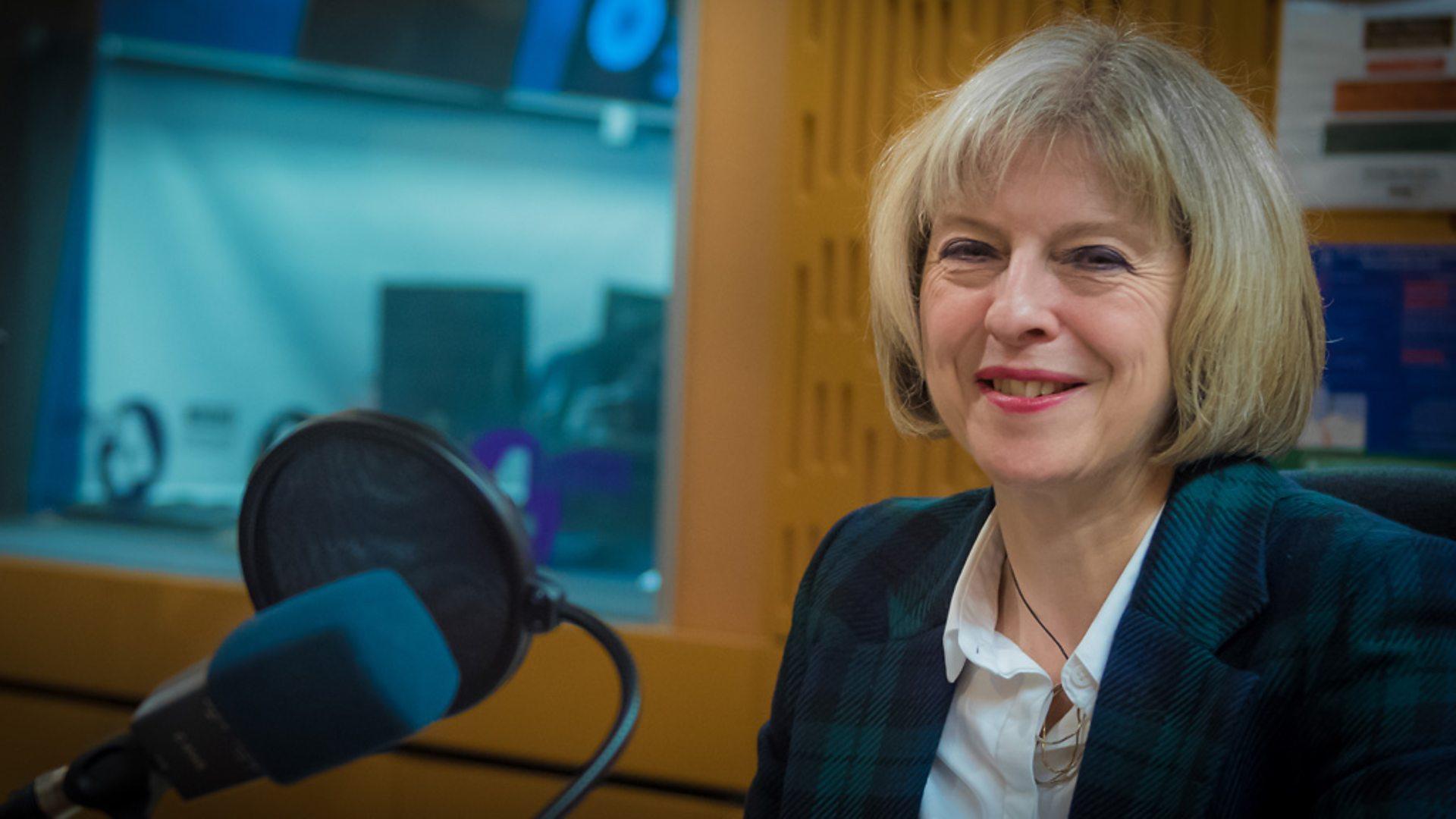 BBC Radio 4 Island Discs, Rt Hon Theresa May