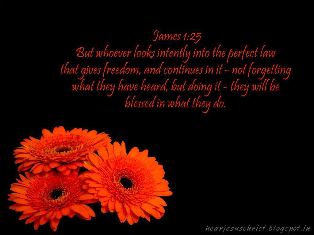 Christian Wallpaper: Bible Verse Wallpaper 1:25