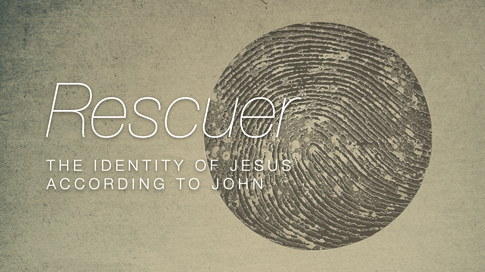 The Word. Rescuer 01 [John 1:1 5]