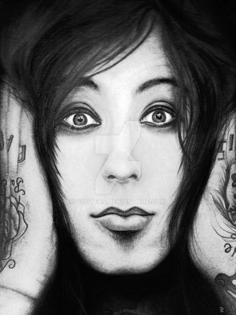 Ronnie Radke of Falling in Reverse pencil Finished
