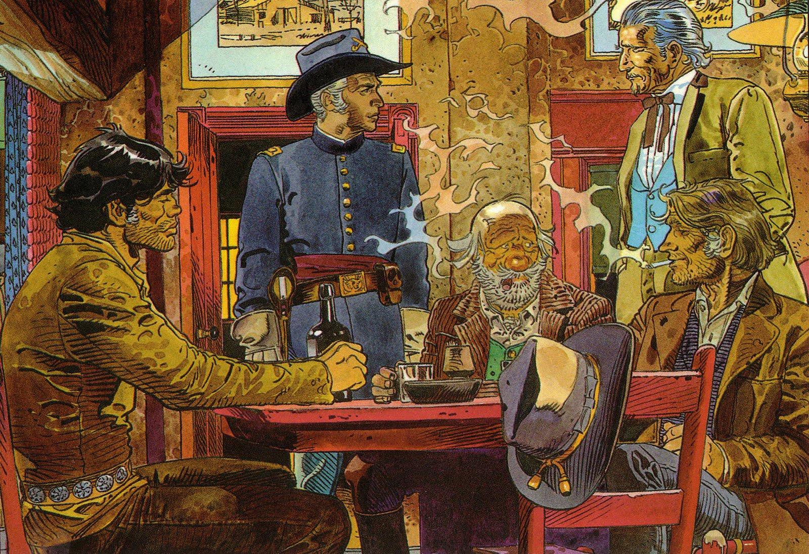 Comic Review: Lieutenant Blueberry. Setting the canon for westerns
