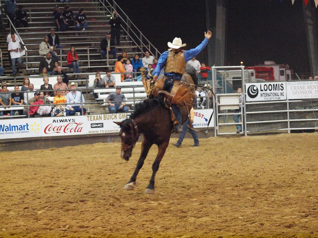 Pasadena Texas Professional Rodeo Cowboys Association PRCA