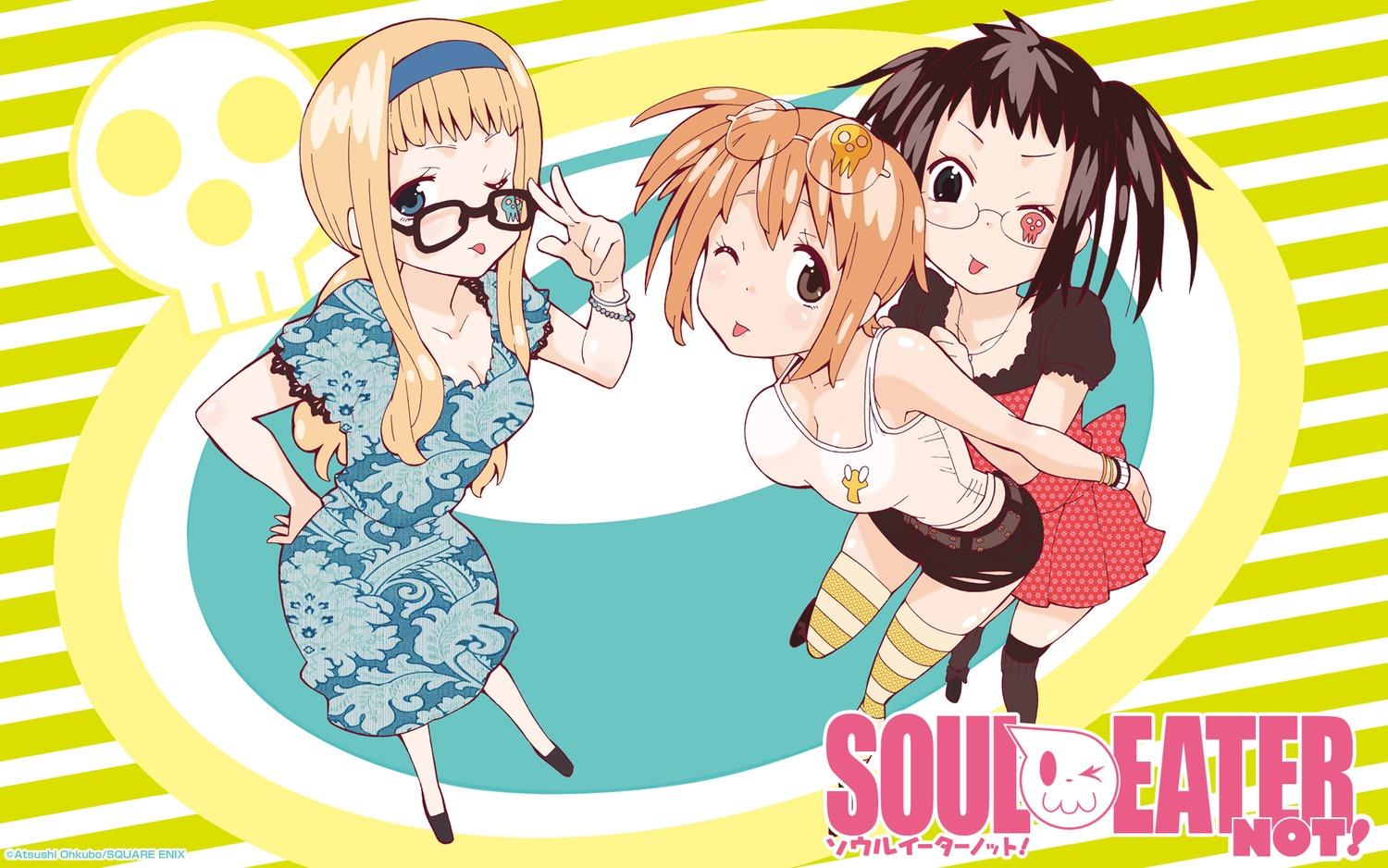 ohkubo atsushi soul eater not! anya hepburn harudori tsumugi tatane