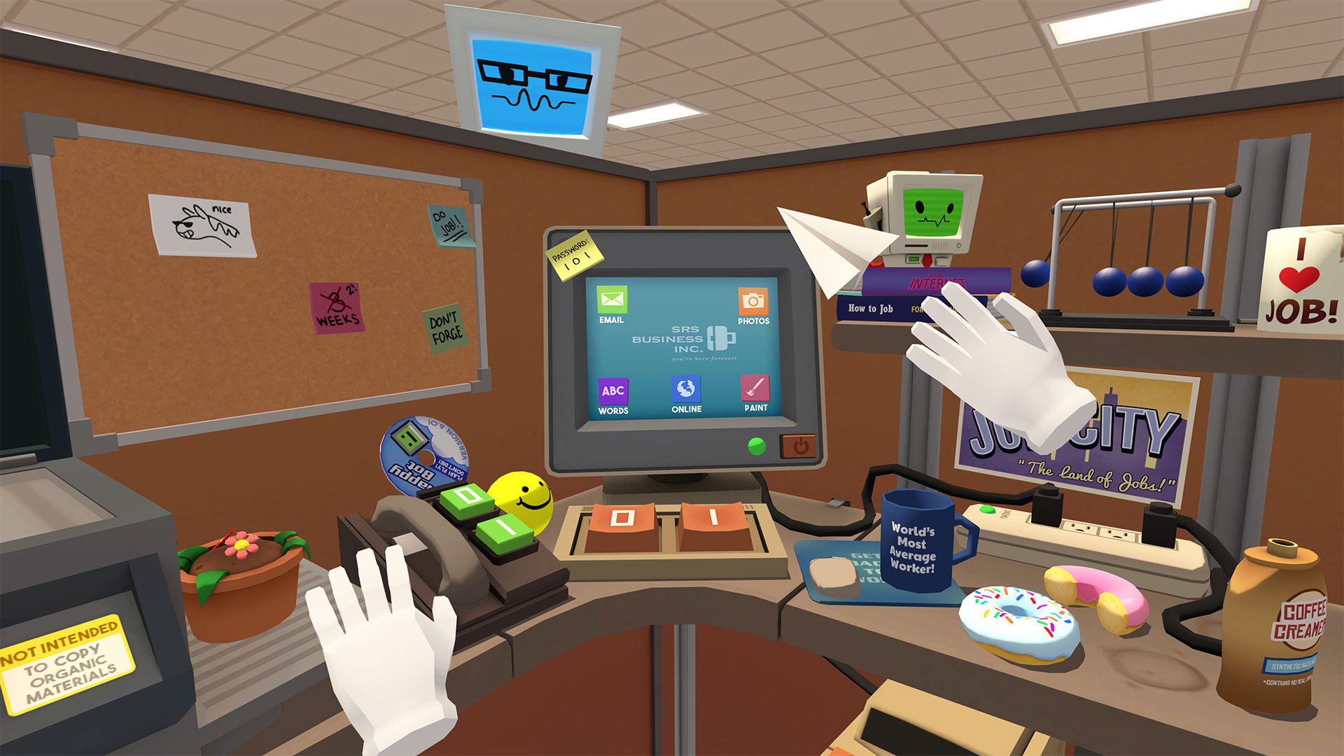 job simulator vacation