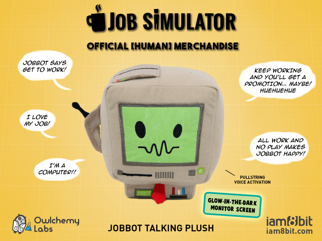 Job Simulator Merchandise Now Available - VRFocus.