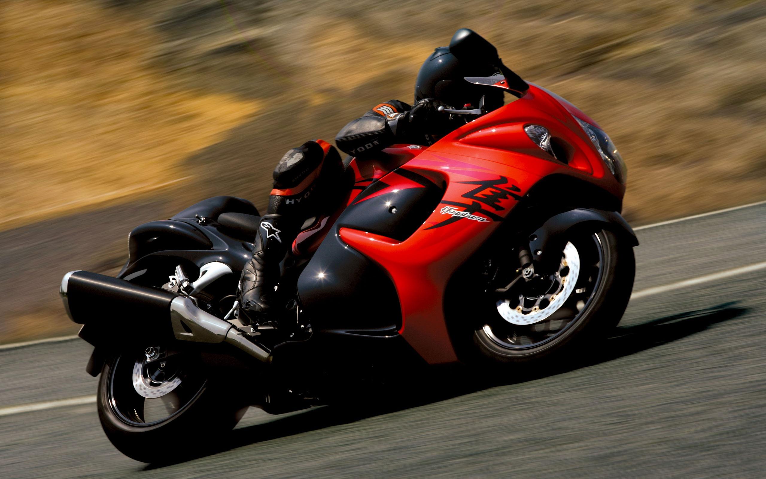 Suzuki Hayabusa Speed Wallpaper in jpg format for free download