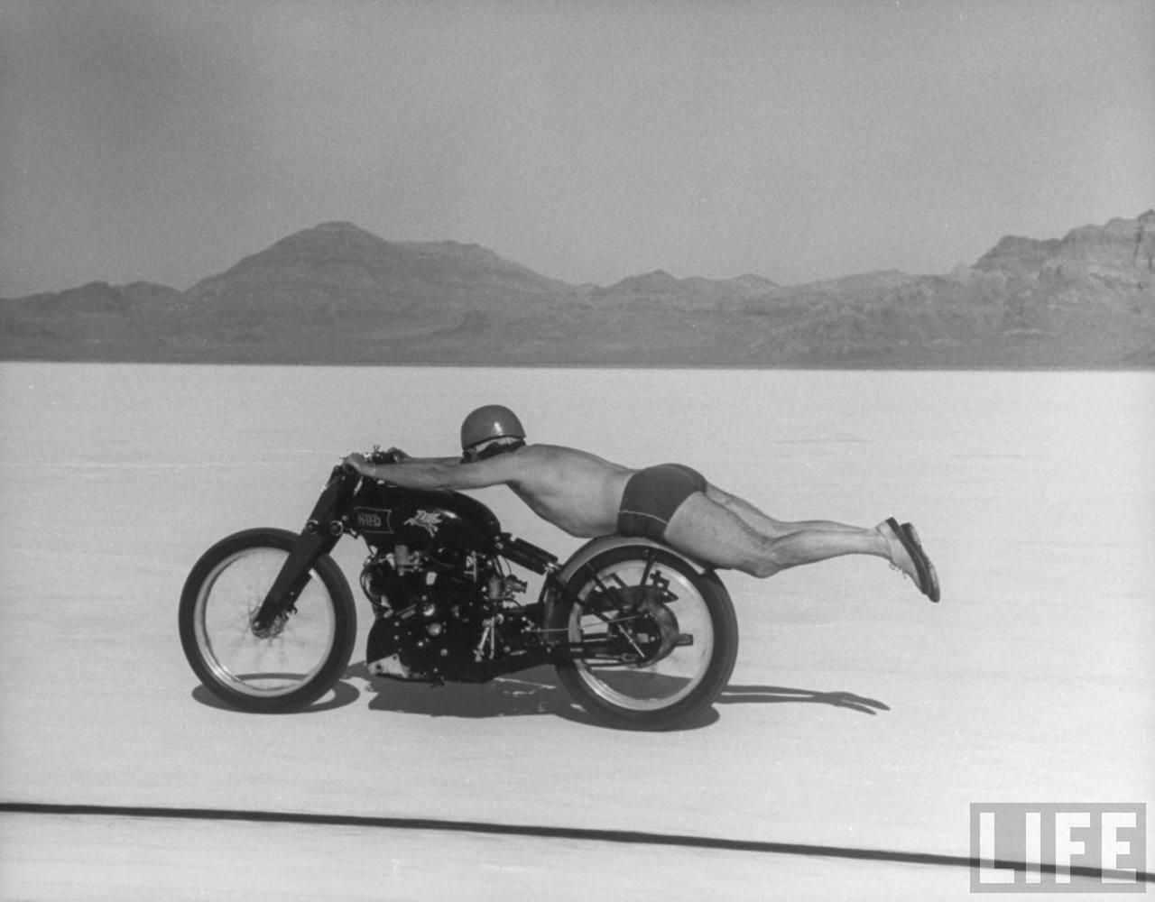Live Fast, Ride Free. Roland “Rollie” Free's 1948 World Speed