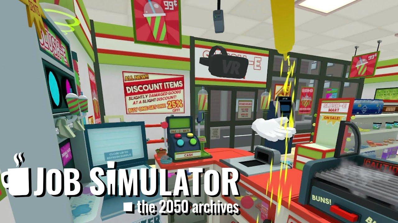 Let's Play Job Simulator Clerk (HTC VIVE)
