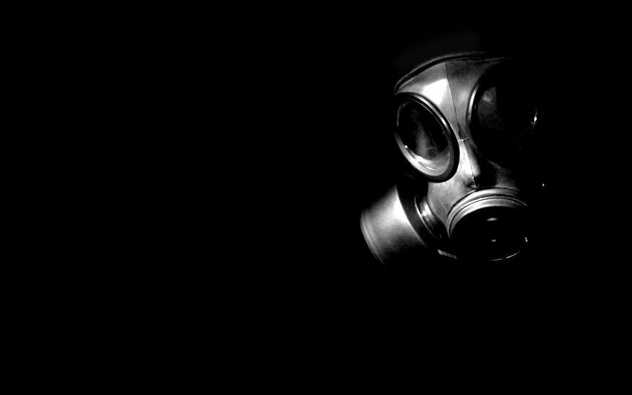 Cool skull with gas mask wallpaper Gallery