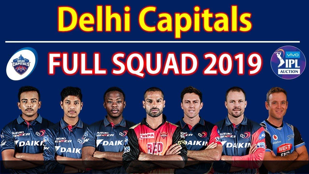 Delhi Capitals: IPL 2019 Team Profile