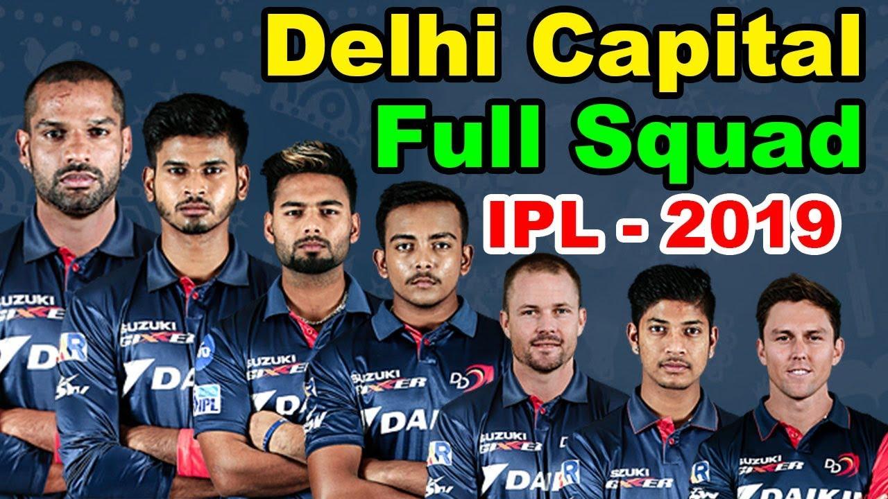 All About IPL 2019, Auction Squads Of All Teams