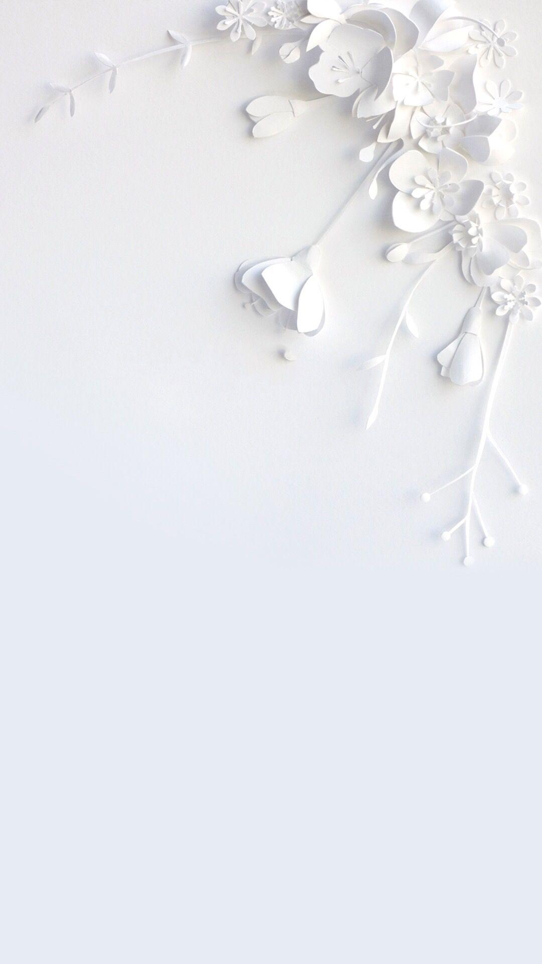 White flower wallpaper. Wallpaper!. iPhone