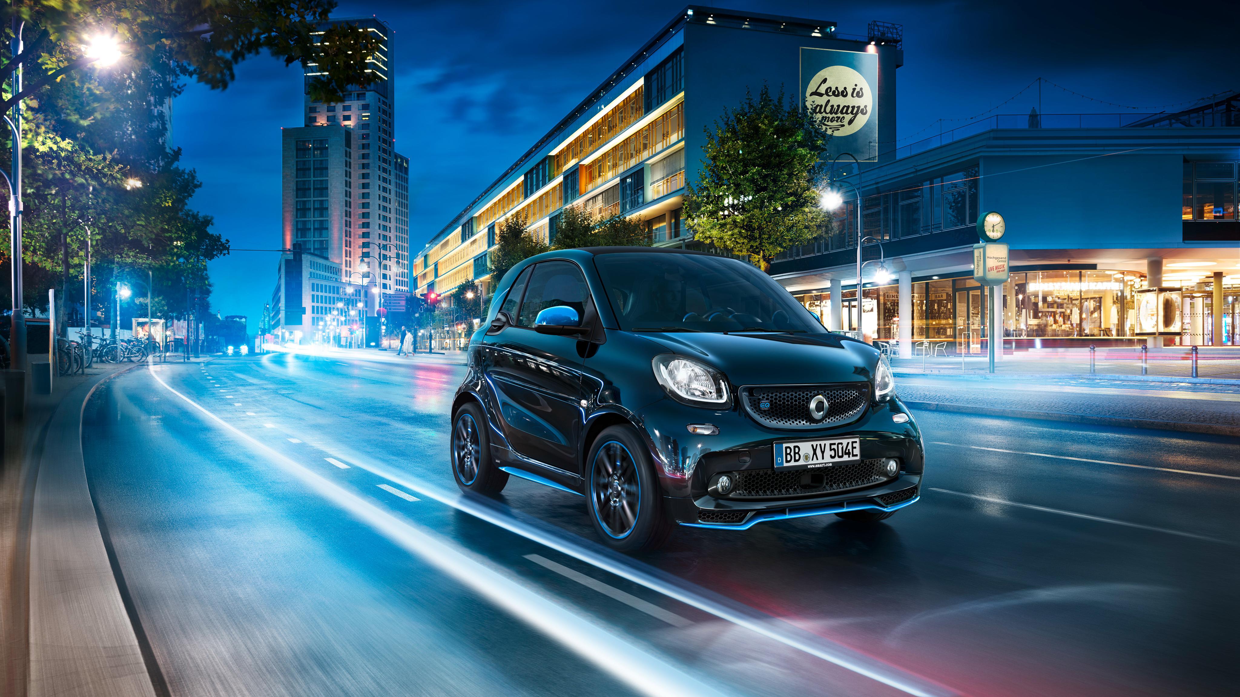 smart EQ Fortwo Edition Nightsky Coupe 4K Wallpaper. HD Car