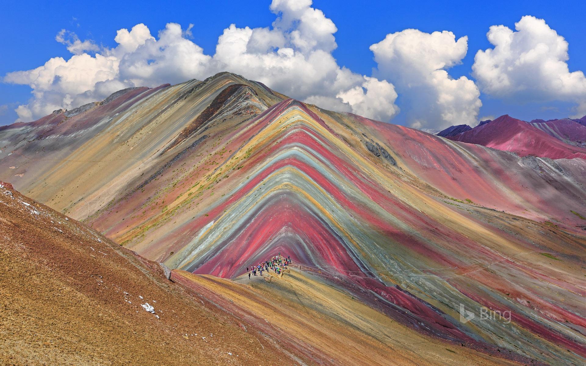 Vinicunca Mountain In The Cusco Region Of Peru © Sorincolac Getty
