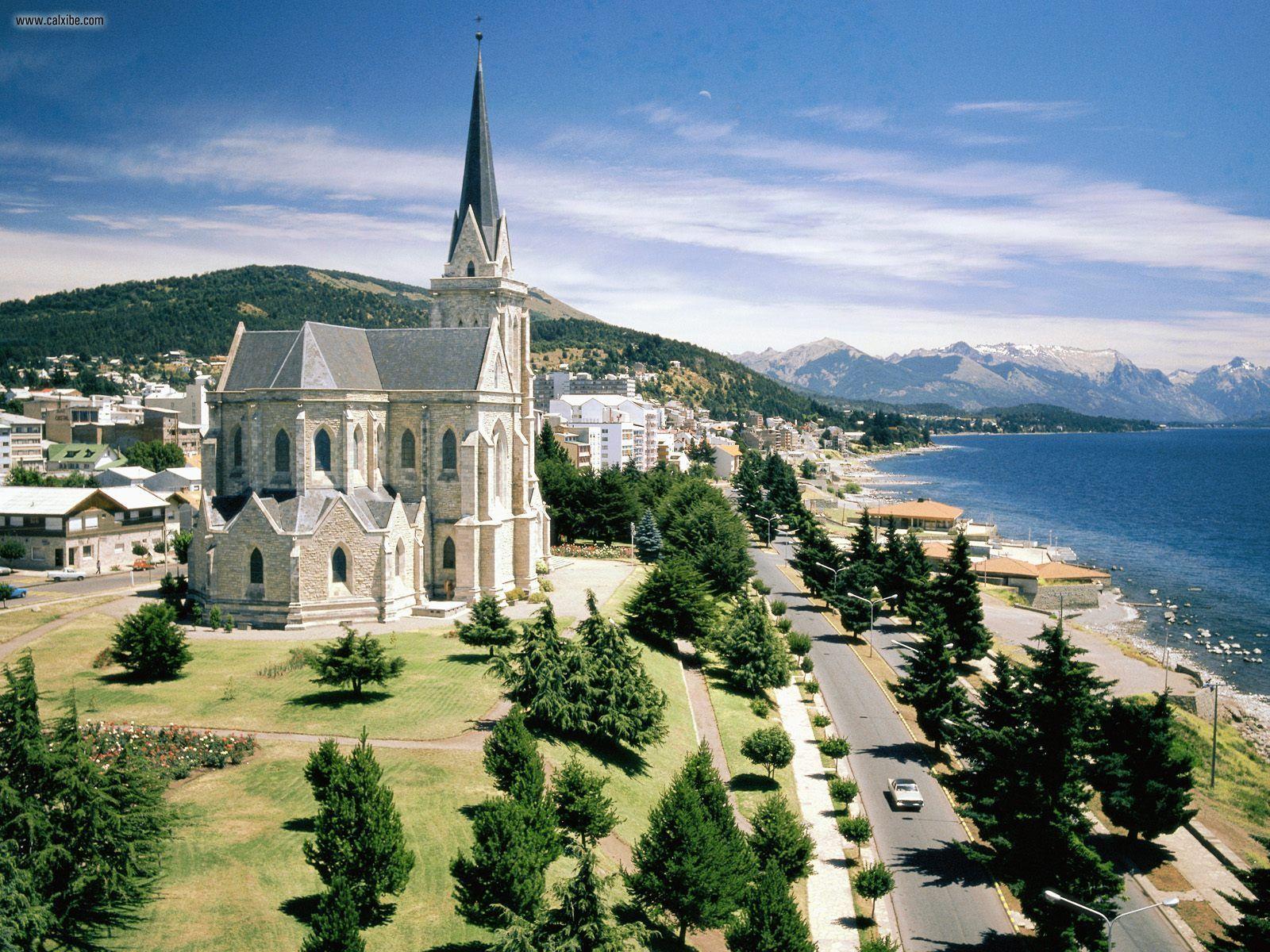 Known places: Nahuel Huapi Lake And Cathedral Bariloche Argentina