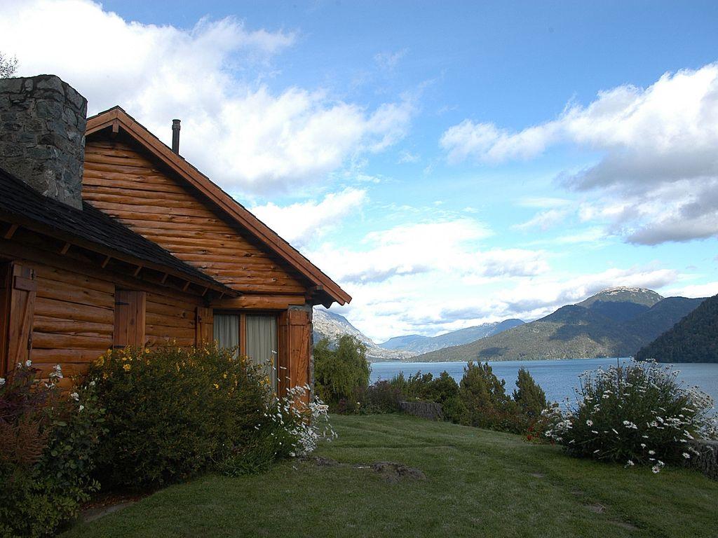 Bariloche. Cabin on Mascardi Lake Carlos de Bariloche