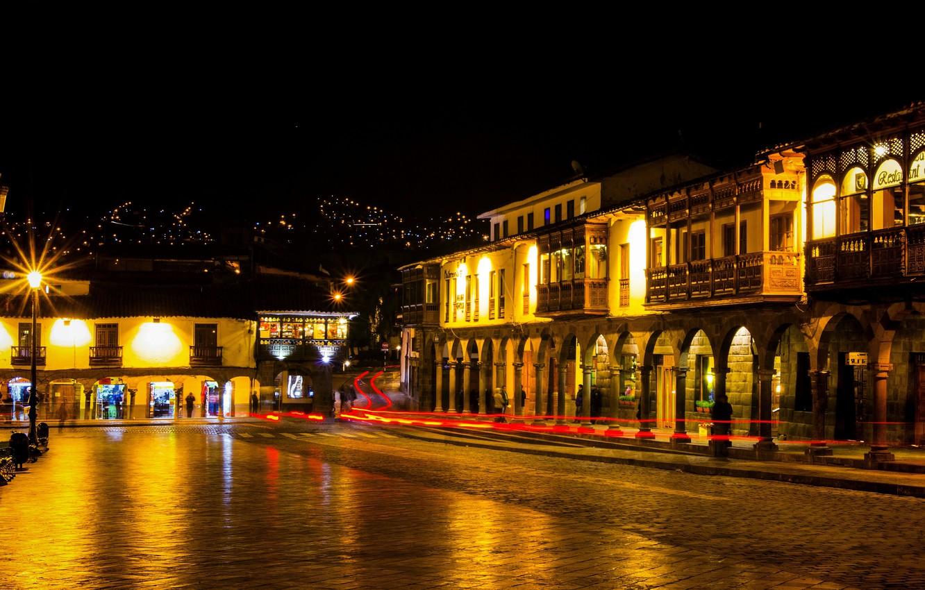 Wallpaper night, night, Peru, Peru, noche, Cusco, Cusco image