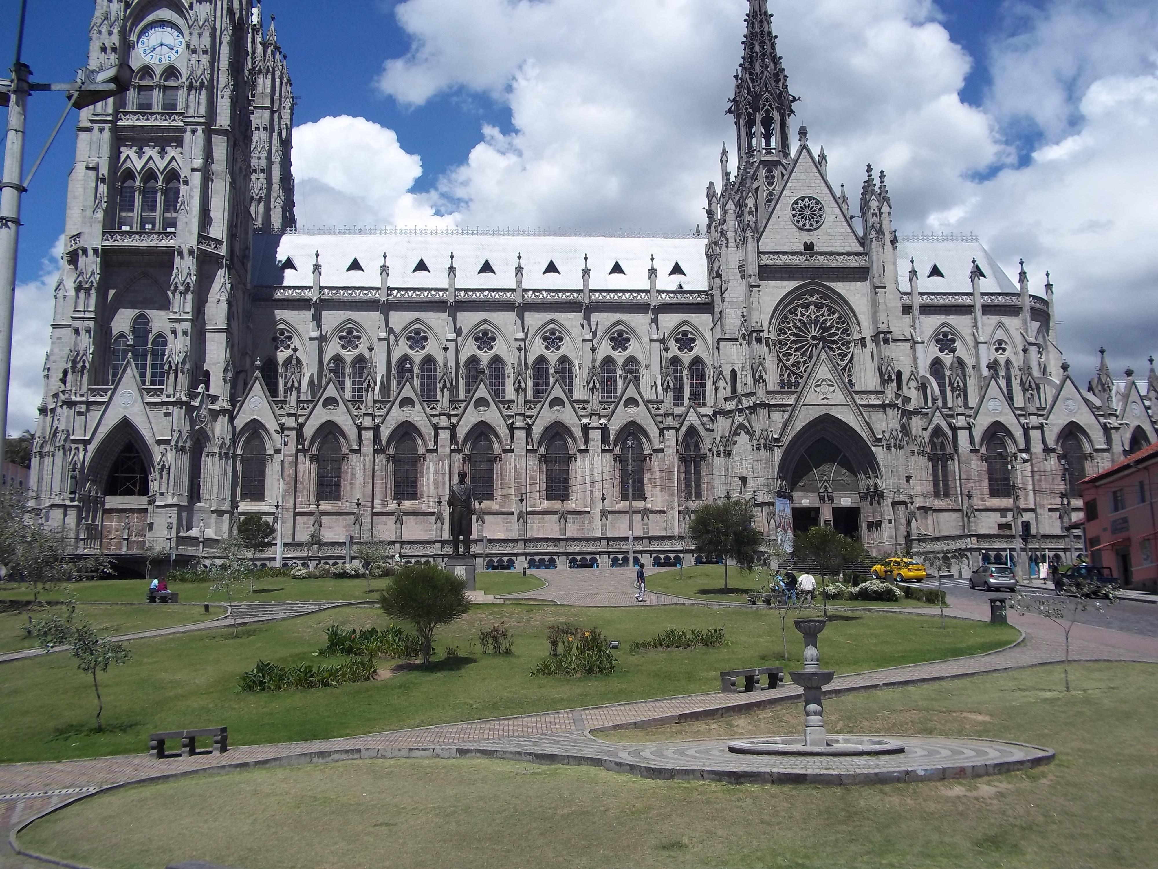 Religious: Century Cathedral Ecuador Cathedra Quito Churches Ancient