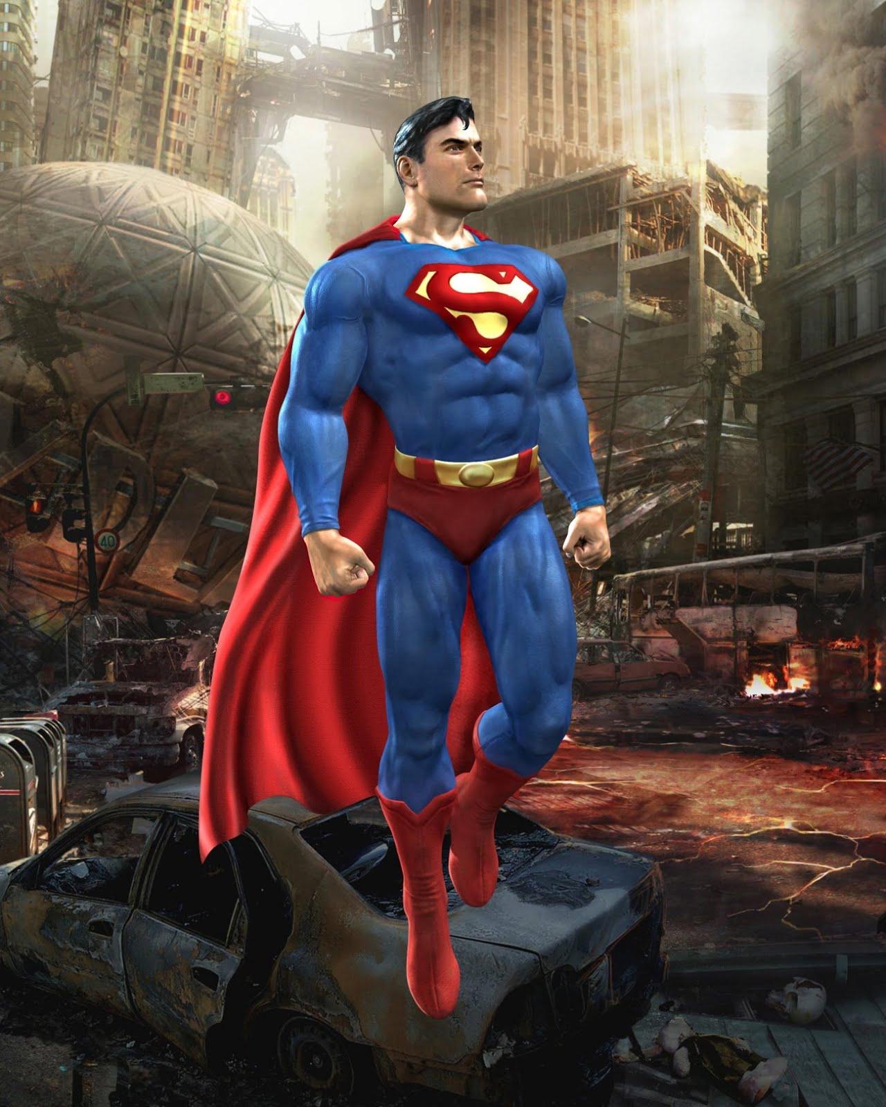Righteous Judgment: Top Superhero Wallpaper: Superman