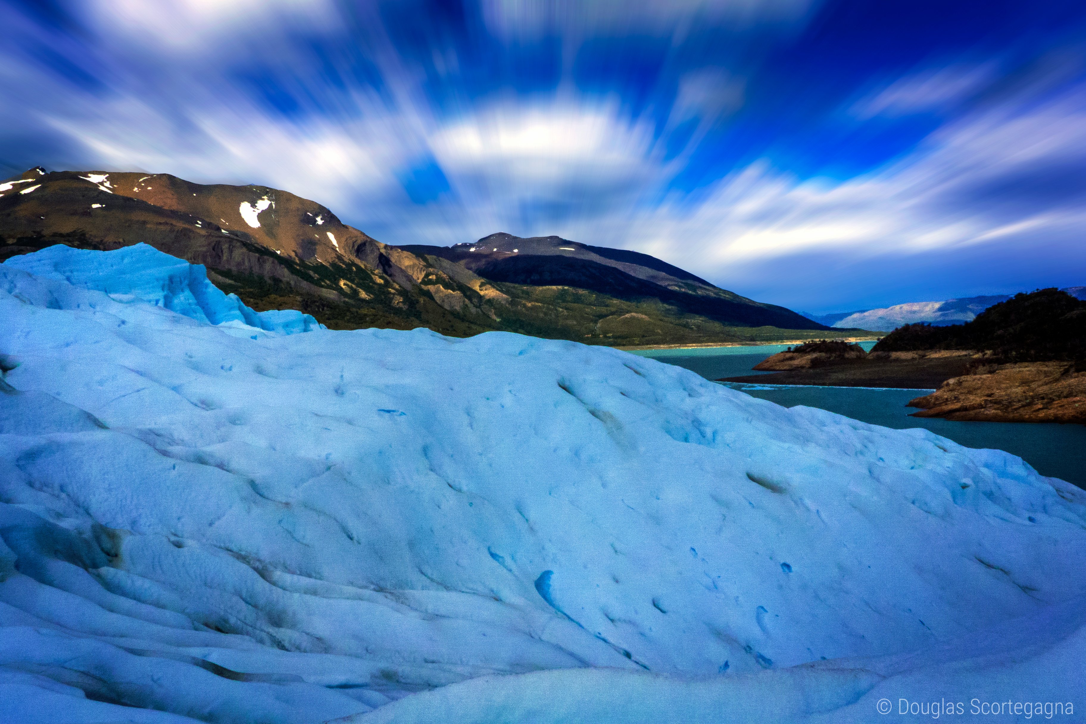 Long Exposure at Perito Moreno Glacier Patagonia Argentina wallpaper