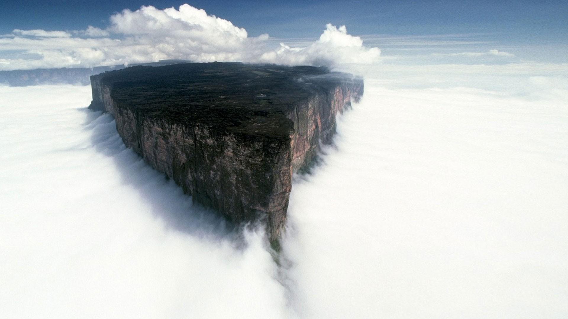 landscape, Mount Roraima, Mist, Venezuela Wallpaper HD / Desktop