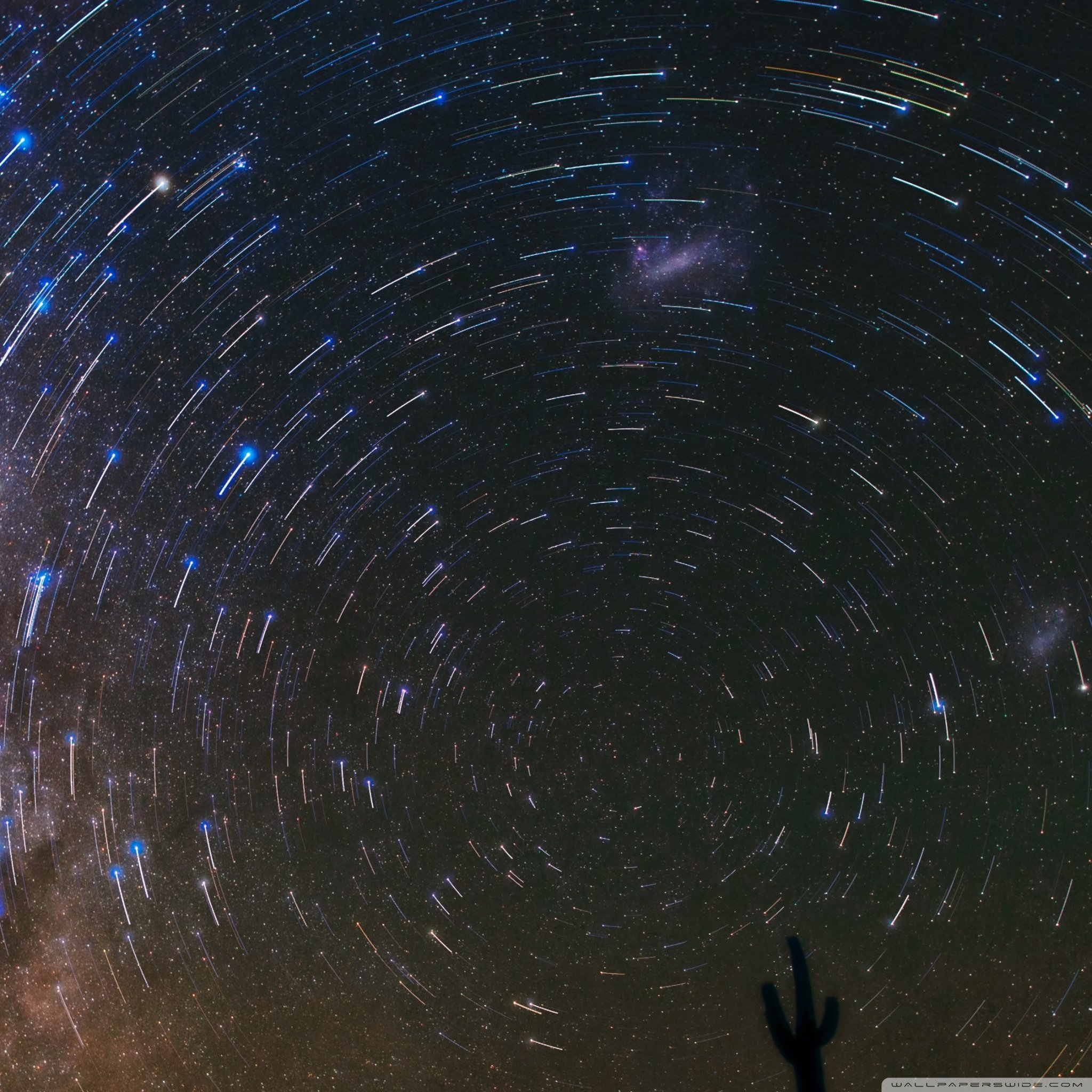 Star Trails over Atacama Desert ❤ 4K HD Desktop Wallpaper