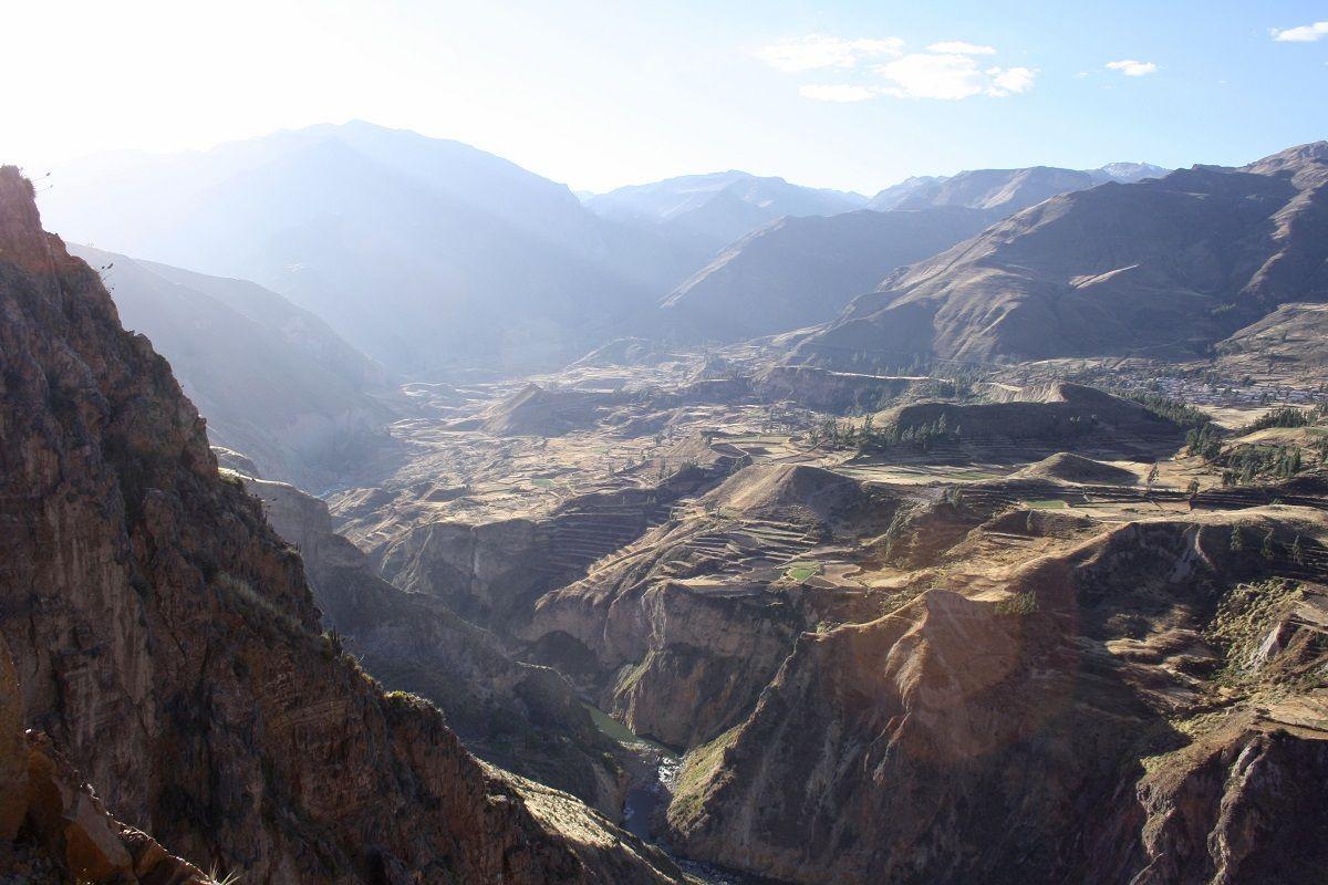 Colca Canyon, Peru. At 725 feet deep, Colca is more than twice
