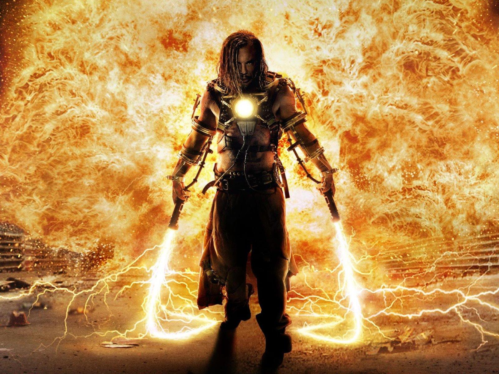 Free Download HQ Mickey Rourke in fire Iron Man 2 Wallpaper Num. 7