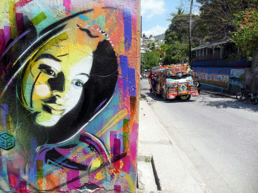 C215 New Street Pieces In Port Au Prince, Haiti Part II