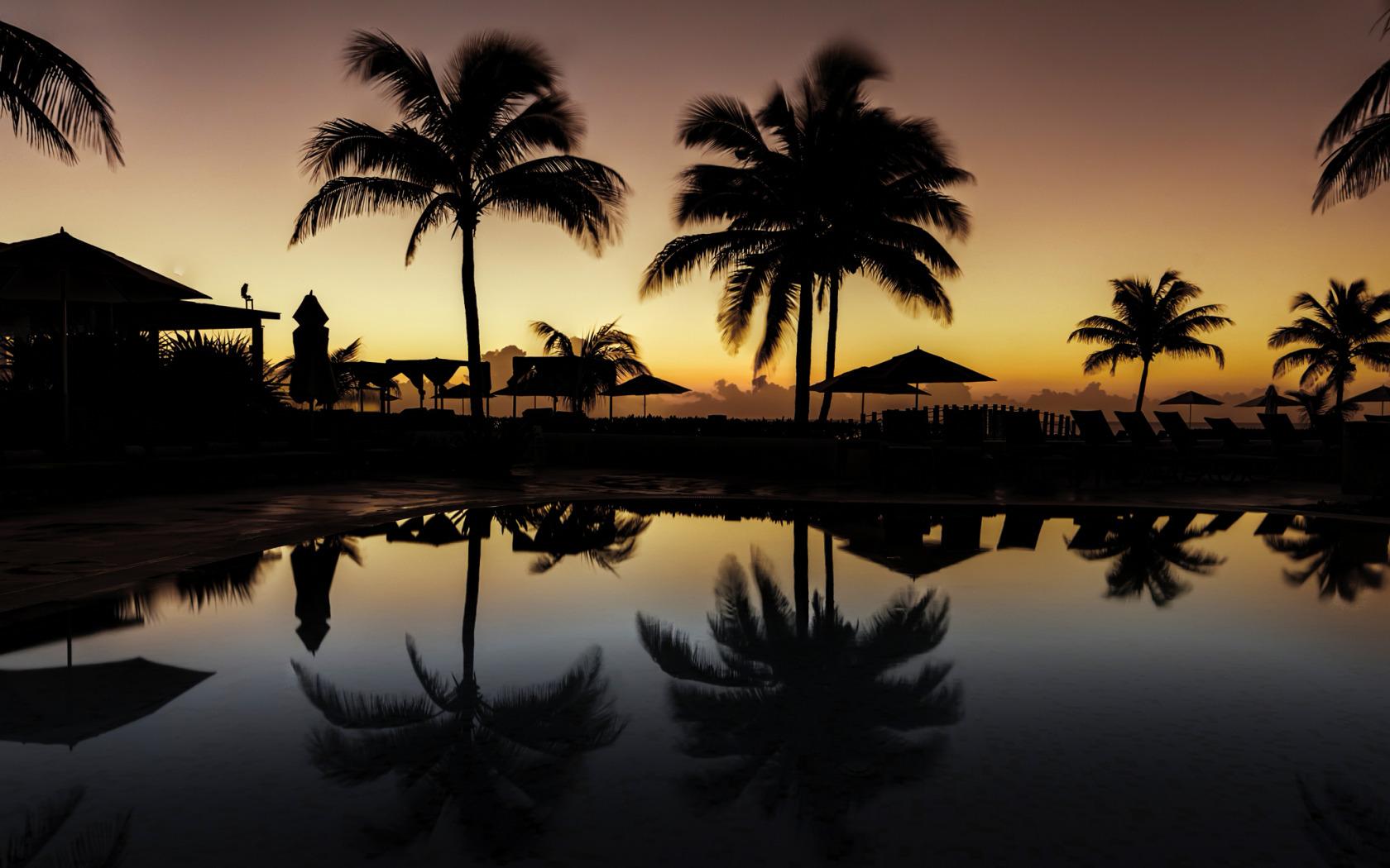 Sunrise, Now Jade Riviera Cancun Resort & Spa, Riviera Maya, Mexico